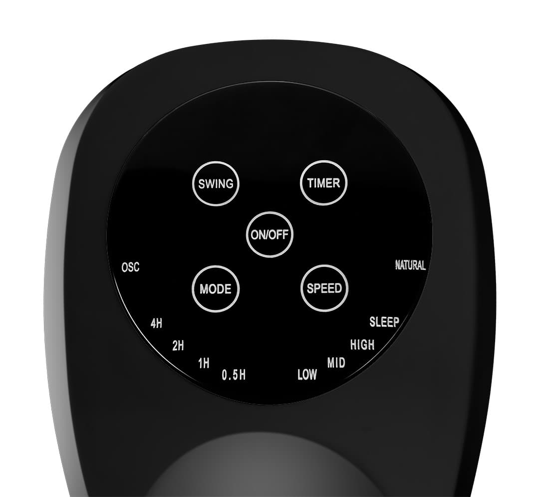 Wentylator kolumnowy o mocy 50W z oscylacją i pilotem 6