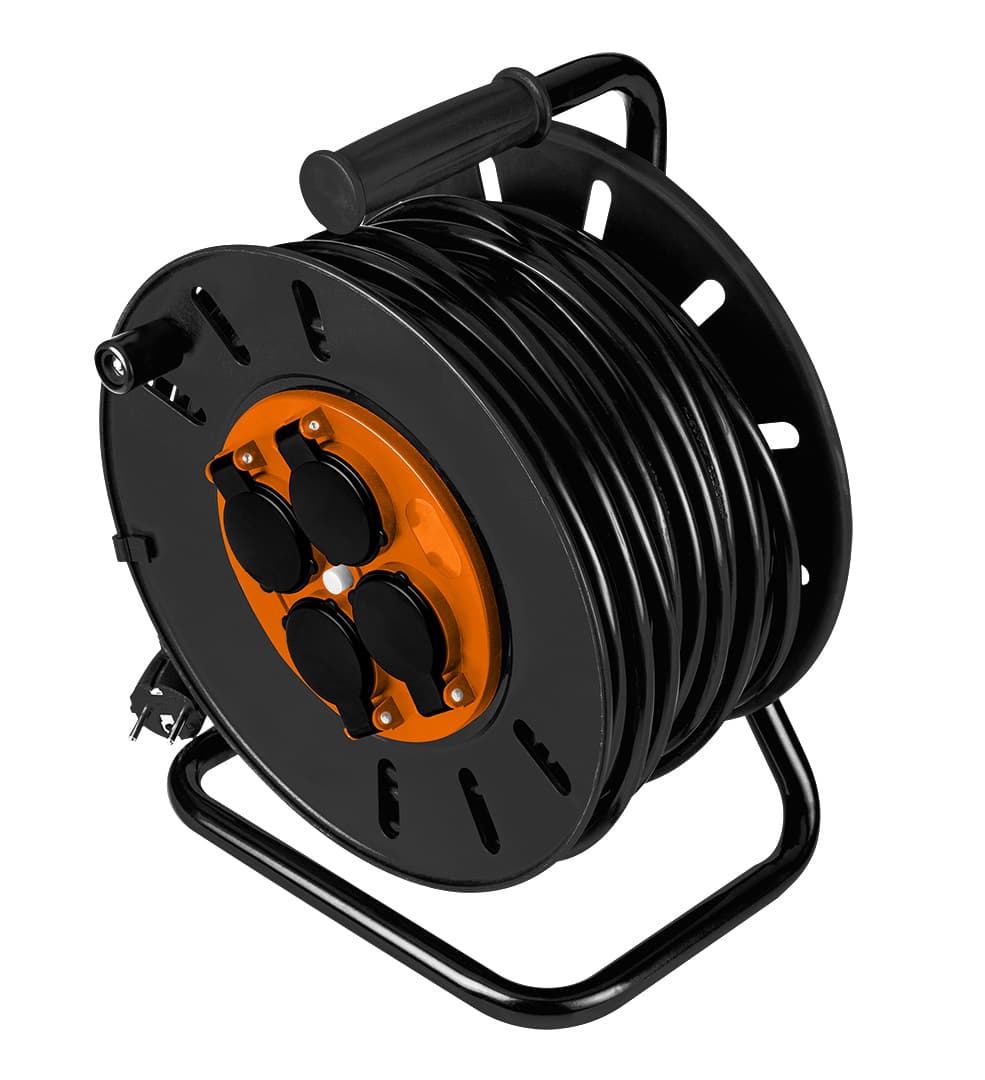 Przedłużacz bębnowy 30 m 3 x 1,5 mm² 3