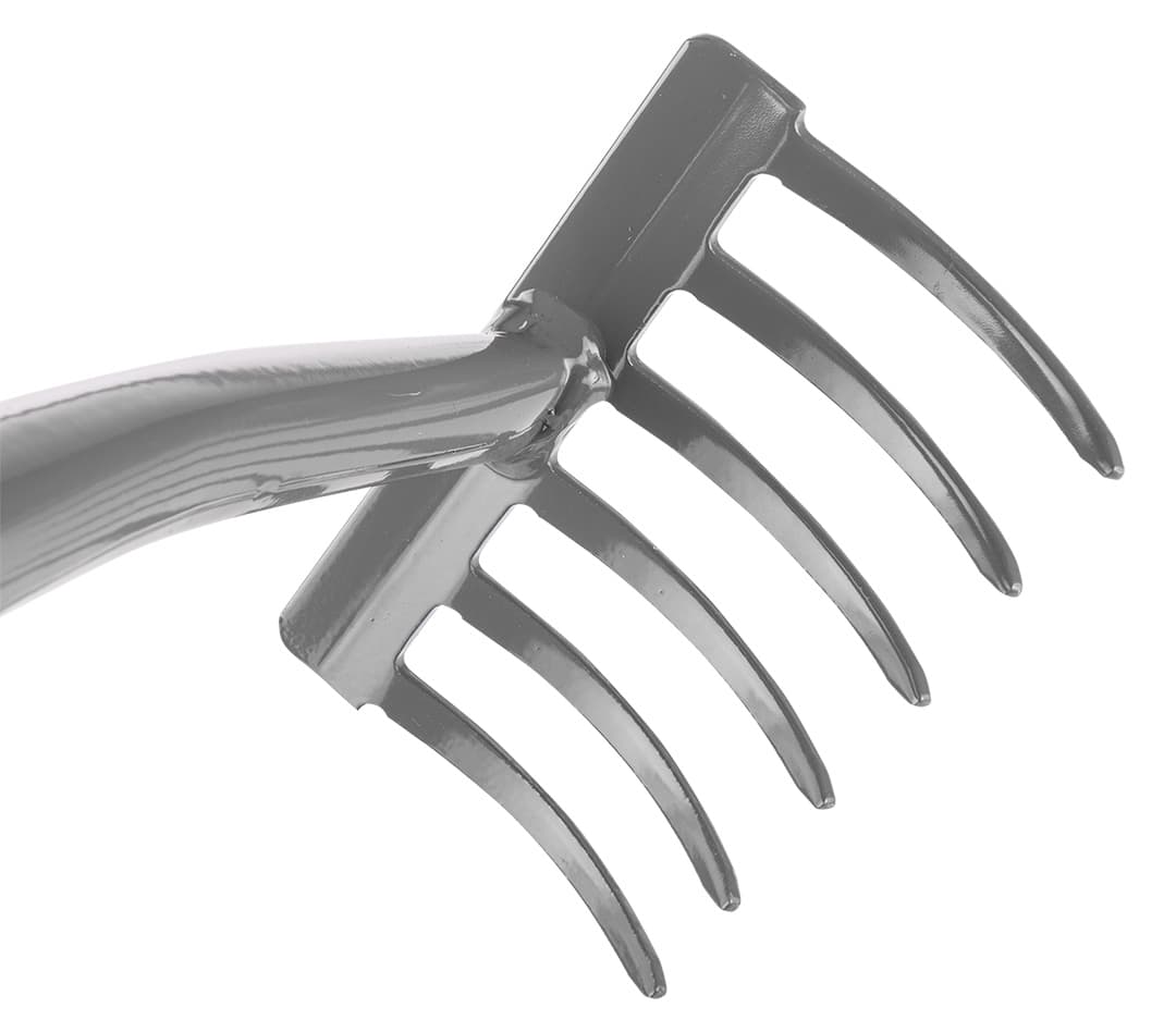 Grabie ogrodowe 6 zębów do pielenia i zgrabiania 6