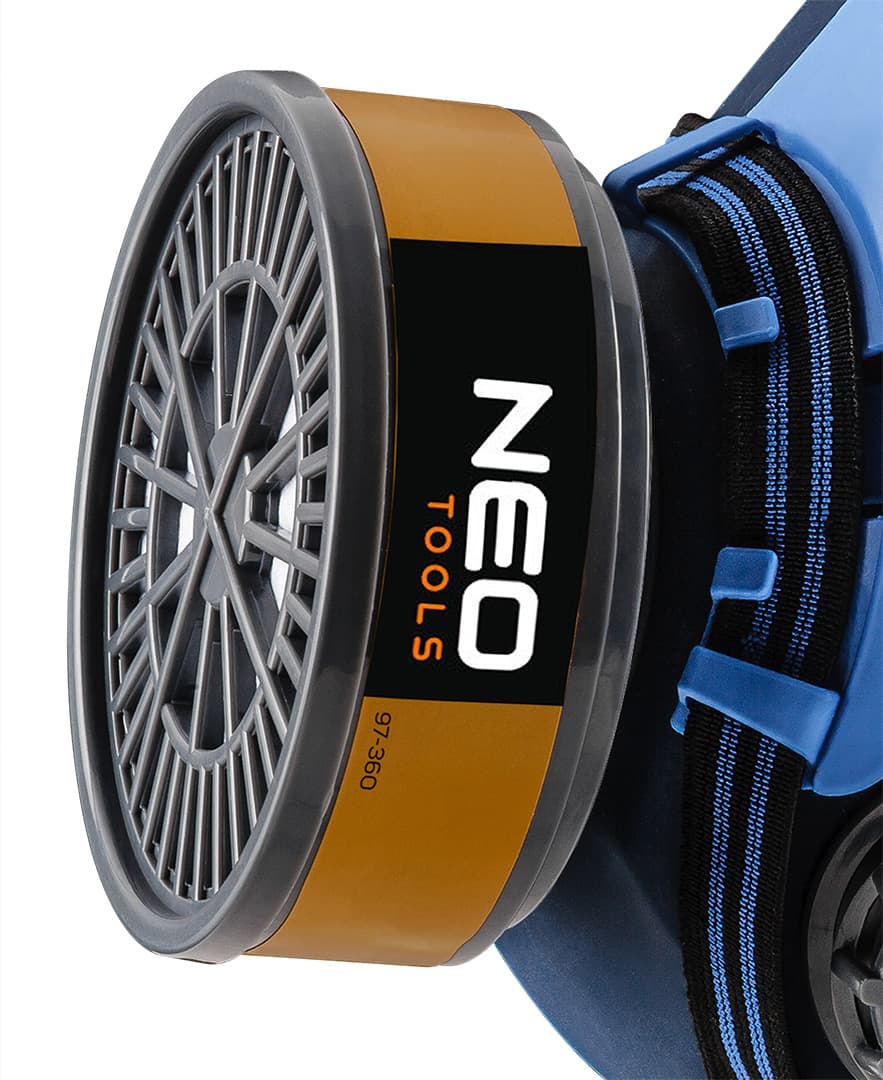 Półmaska silikonowa z 2 pochłaniaczami A1 R 6