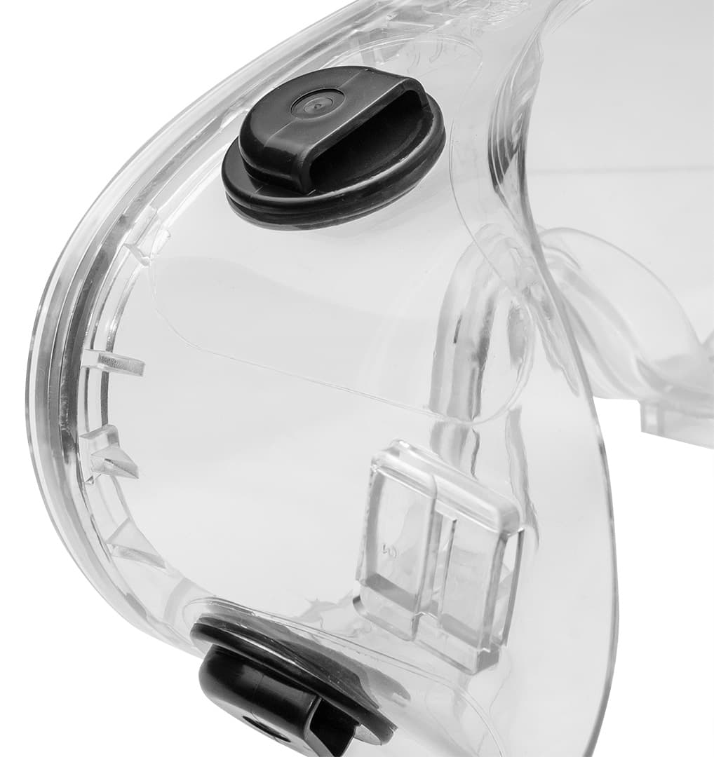 Gogle ochronne z poliwęglanu, klasa odporności B 5