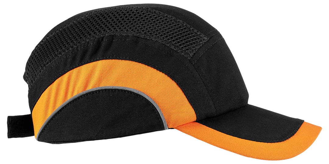 Czapka z daszkiem ze wzmocnieniem NEO TOOLS czarno-pomarańczowa 5