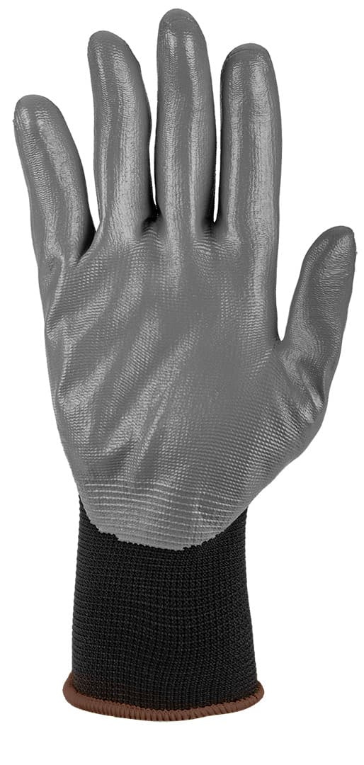 Rękawice robocze poliester pokryty nitrylem rozmiar 9 5