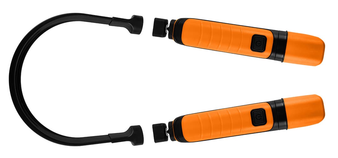 Lampa na szyję 300 lm z odczepianymi latarkami 5