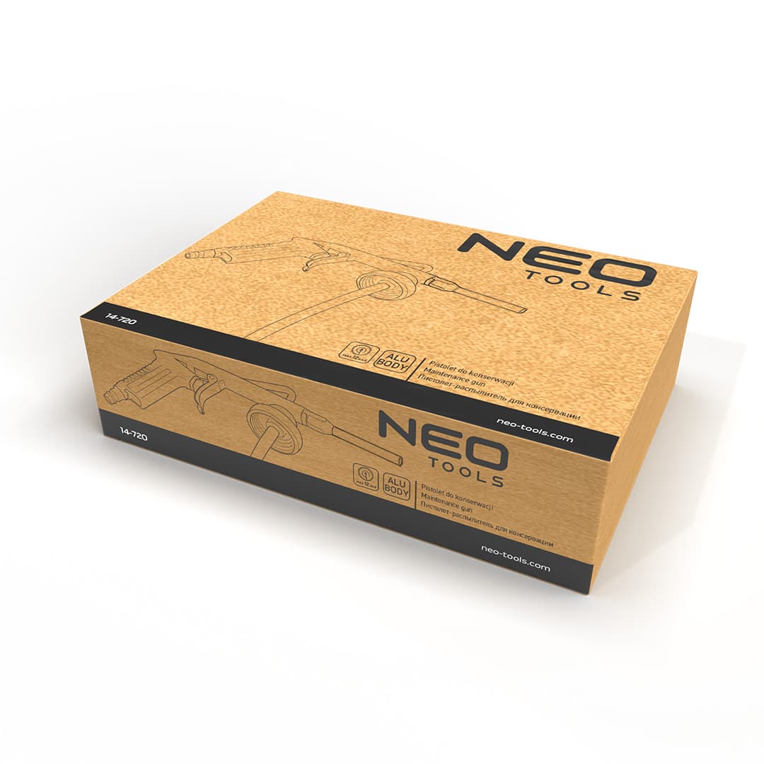 Pistolet do konserwacji profili zamkniętych 12 bar 10