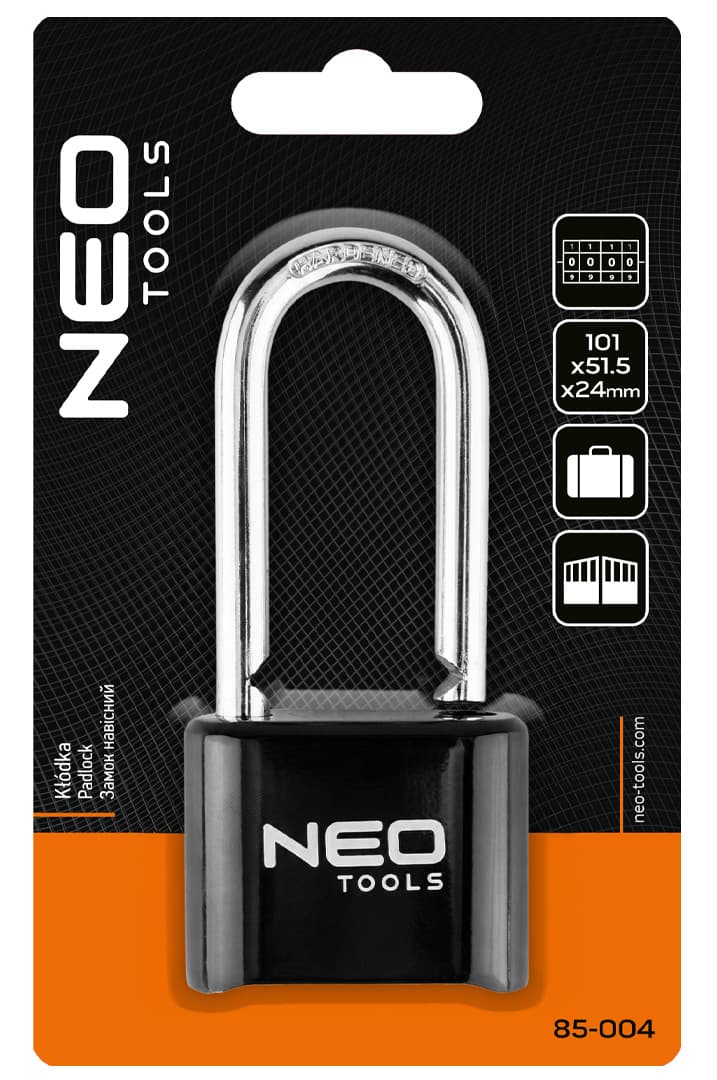 Kłódka na szyfr mosiężna 101 x 51.5 x 24 mm 8