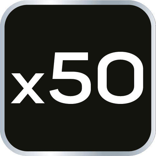 Zestaw końcówek wkrętakowych z uchwytem 1000V 50 sztuk 8