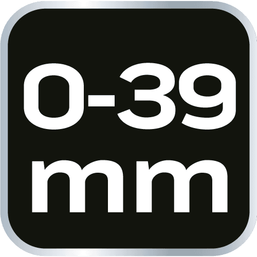 Klucz nastawny NEO z zakresem regulacji 0-39 mm, długość 200 mm 7