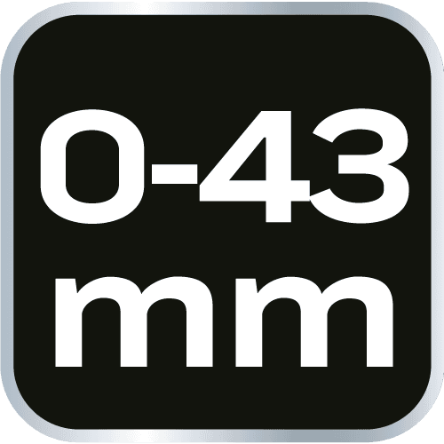 Klucz nastawny 256 mm zakres regulacji 0-43 mm NEO Tools 6