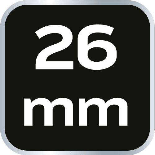 Nasadka sześciokątna 1/2 cala, rozmiar 26 mm 7