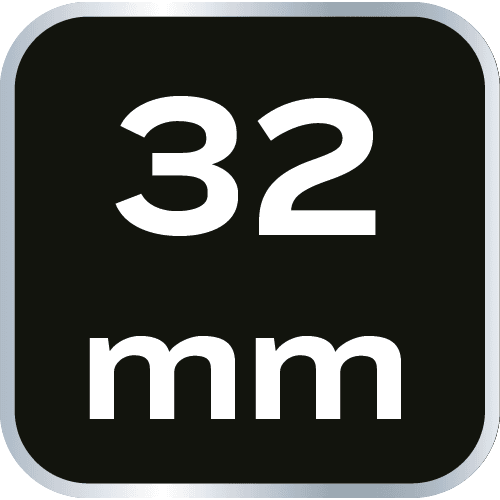 Nasadka sześciokątna długa 1/2 cala, rozmiar 32 mm 5