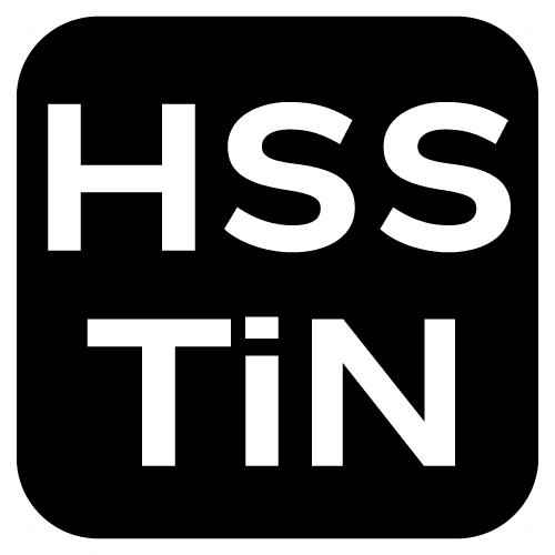 Wiertło gwintujące HSS TiN M6 x 1 mm z uchwytem Hex 9