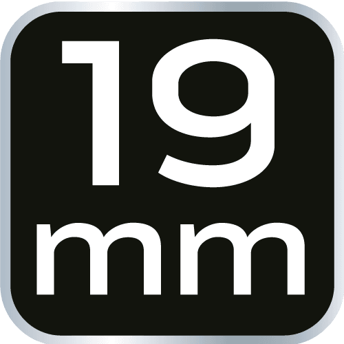 Klucz fajkowy sześciokątny 19 mm długość 200 mm 5