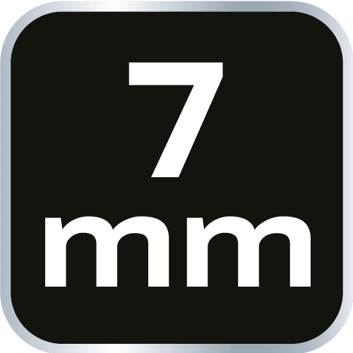 Klucz sześciokątny 7.0 mm ze stali chromowo-wanadowej 4