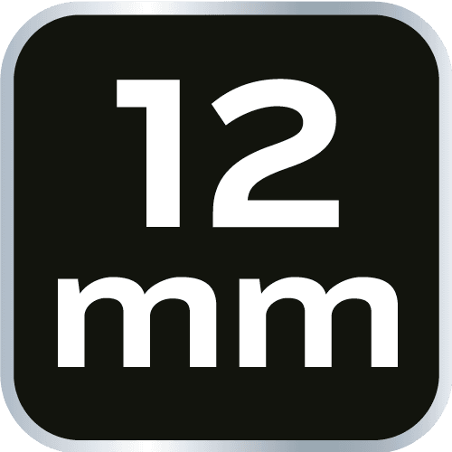 Klucz sześciokątny stalowy 12 mm długi 4