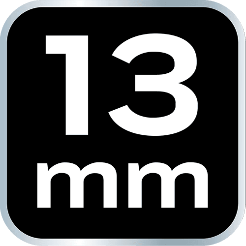 Klucz płasko-oczkowy 13 mm długość 170 mm 2