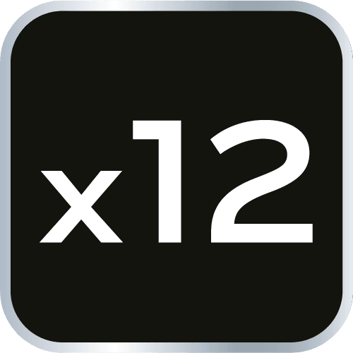 Klucze płasko-oczkowe 6-22 mm zestaw 12 sztuk 7