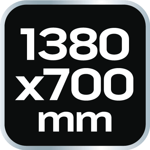 Osłona na szybę samochodową z podwójną izolacją 1380 x 700 mm 2