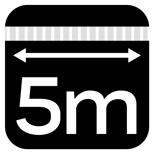 Pas mocujący z grzechotką 25 mm x 5 m, wytrzymałość 260 kg 10