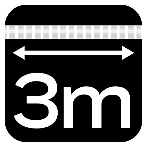 Pas mocujący z grzechotką 25 mm x 3 m, wytrzymujący 500 kg 10