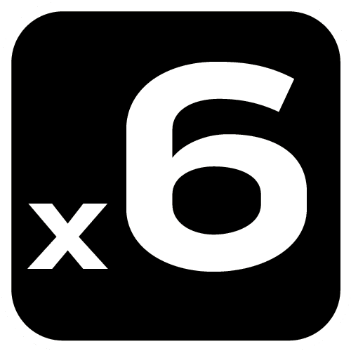 Linki transportowe gumowe z haczykami 6 sztuk 10