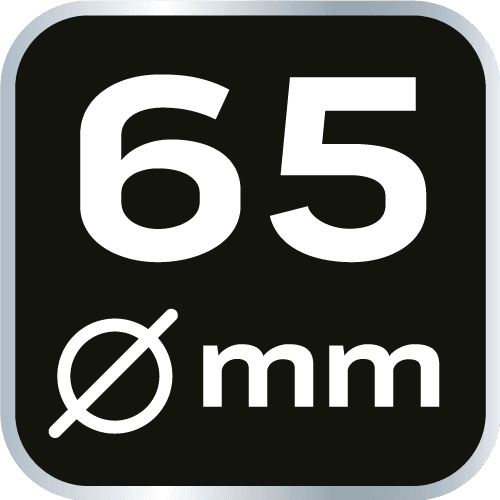 Nasadka do filtra oleju 65 mm 14-kątna czarna 4