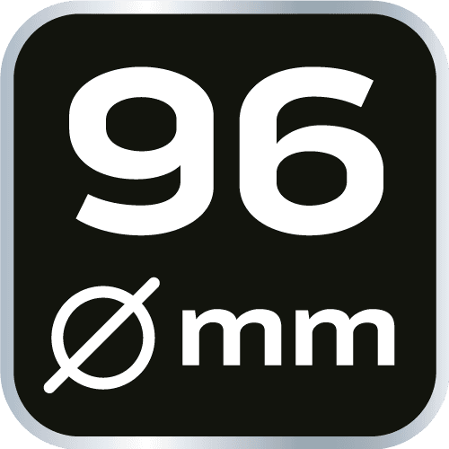 Nasadka do filtra oleju 96 mm 18-kątna czarna 4