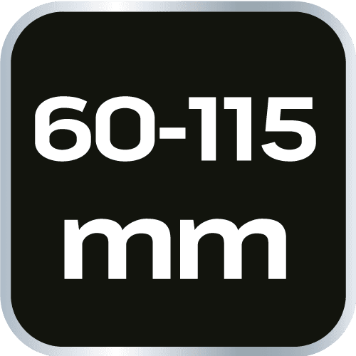 Klucz łańcuchowy do filtrów oleju 1/2" 60-115 mm 2