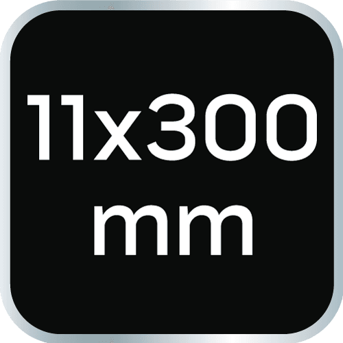 Wężyk giętki do smarownic 11 x 300 mm 9