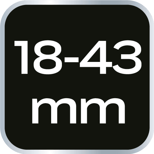 Ściągacz do łożysk wewnętrznych 18 - 43 x 70 mm 2