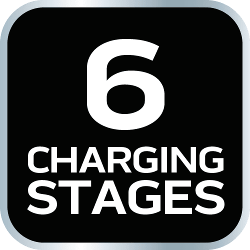 Prostownik automatyczny do akumulatorów kwasowych, AGM i GEL 4-60Ah 7