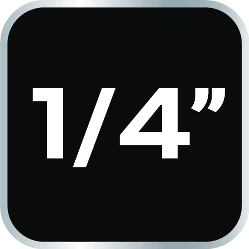 Mosiężna niklowana końcówka do szybkozłączki z gwintem zewnętrznym 1/4 cala 10