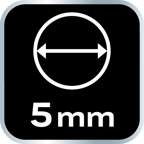 Przewód ciśnieniowy spiralny 5 x 8 mm, 5 m, wykonany z polietylenu 9