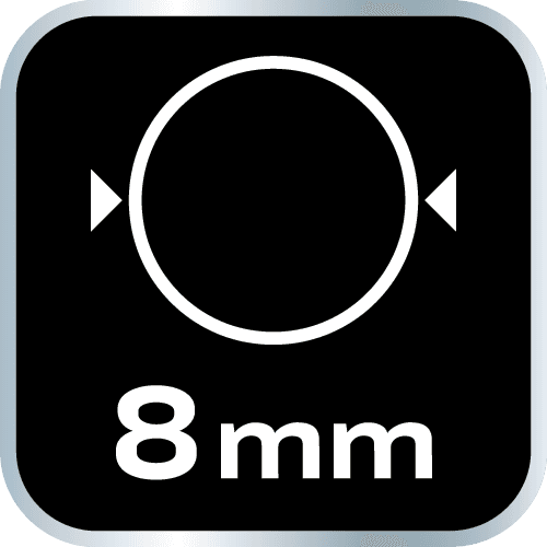 Przewód ciśnieniowy spiralny 5 x 8 mm, 5 m, wykonany z polietylenu 10