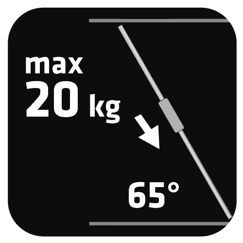 Podpora teleskopowa regulowana 50-115 cm 7
