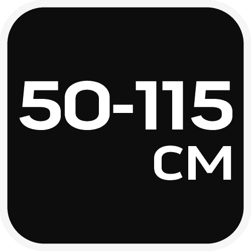 Podpora teleskopowa regulowana 50-115 cm 10