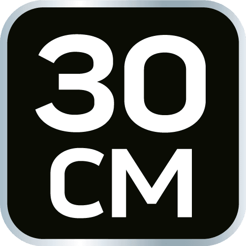 Szczotka ulicowa 30 cm z metalowym uchwytem 3