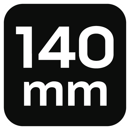 Piła włosowa 140 mm głębokość cięcia do 300 mm 10