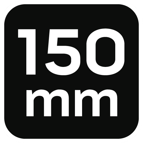 Mini piła do metalu stalowa 150 mm 10