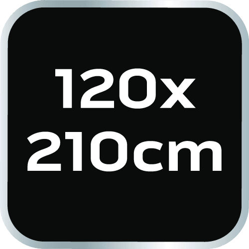 Kurtyna przeciwpyłowa z zamkiem błyskawicznym "L" PE 1230 x 2240 mm 10