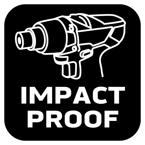 Bity udarowe HEX4 25 mm 2 sztuki 6