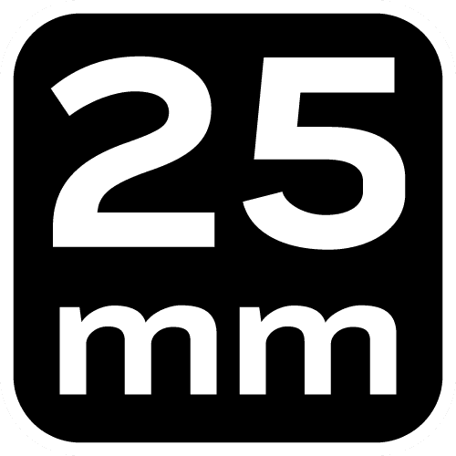 Bity udarowe HEX4 25 mm 2 sztuki 10