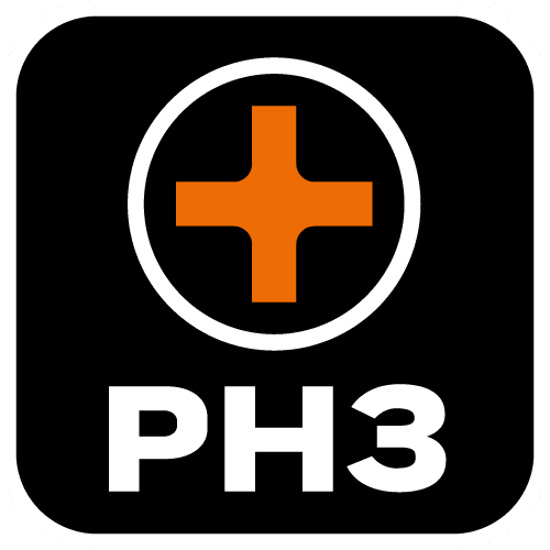 Bity udarowe PH3 długość 50 mm zestaw 2 sztuki 5