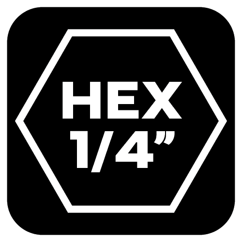 Nasadka udarowa magnetyczna 13 mm długość 65 mm 7