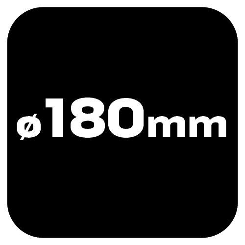 Tarcza diamentowa 180 x 22.2 mm do cięcia turbo wave 6