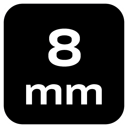 Nasadka magnetyczna 8 mm x 65 mm z trzpieniem 1/4 cala 6