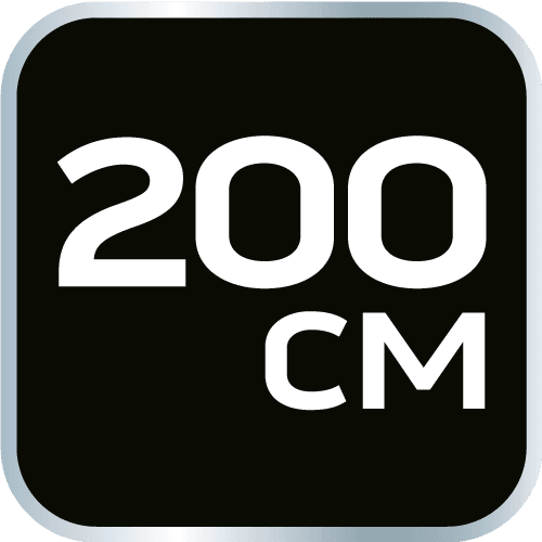 Łata murarska aluminiowa 200 cm z 2 libellami 3