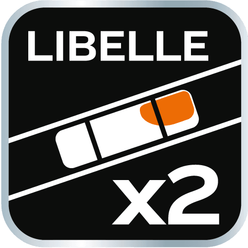 Łata murarska aluminiowa 200 cm z 2 libellami 4