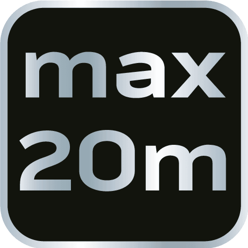 Laser płaszczyznowy 20 m 3D zielony z etui i uchwytem magnetycznym 8