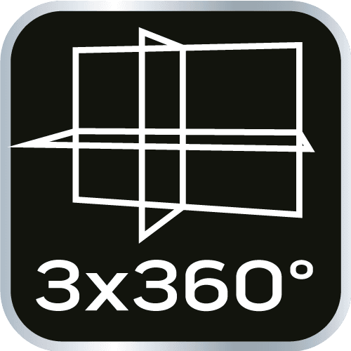 Laser płaszczyznowy 20 m 3D zielony z etui i uchwytem magnetycznym 9